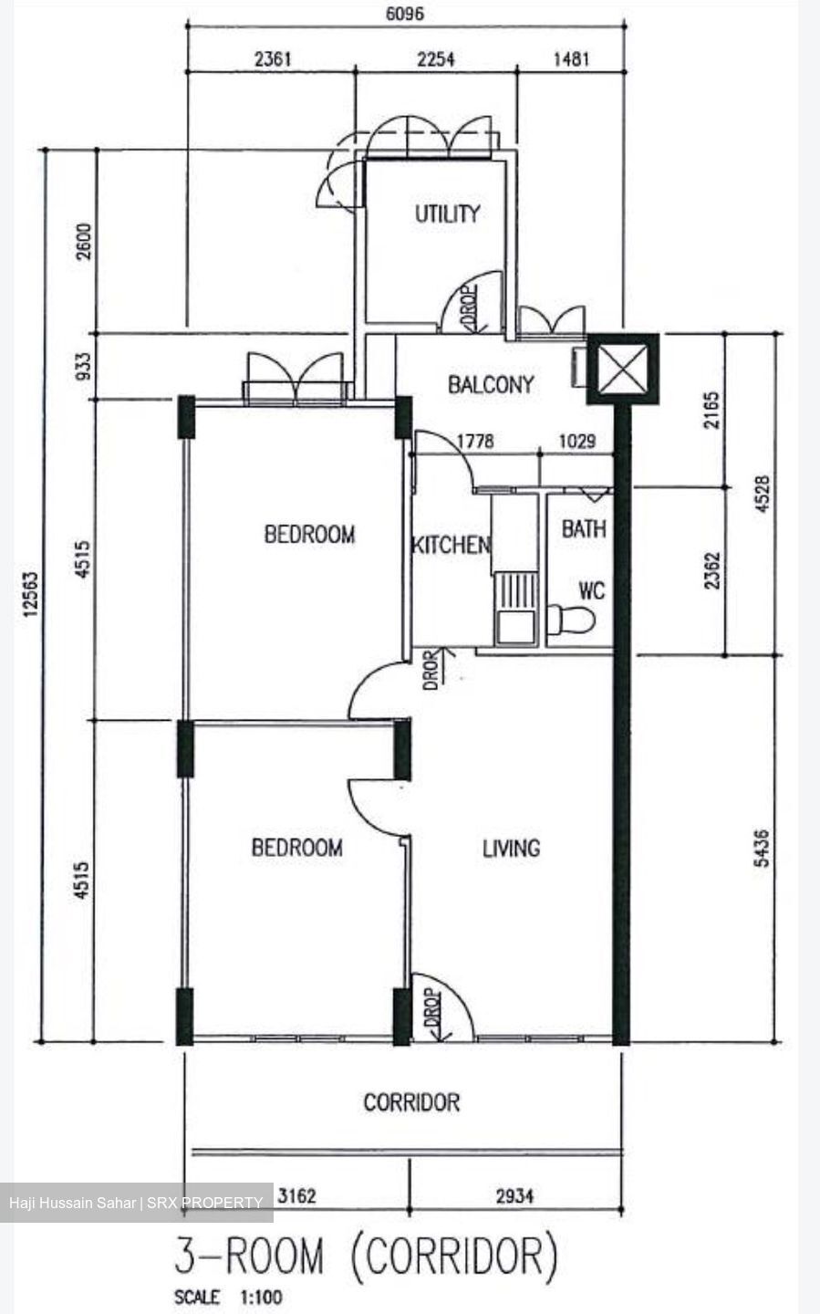 Blk 23A Queen's View (Queenstown), HDB 3 Rooms #636379081